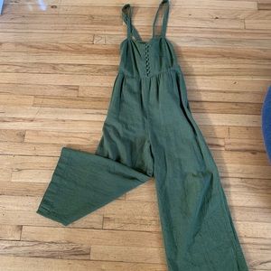 Madewell Button-Down Jumpsuit, Size 2